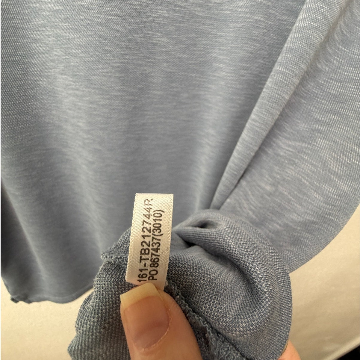 Tommy Bahama Blue Heathered Crew Neck T-Shirt Men’s XL