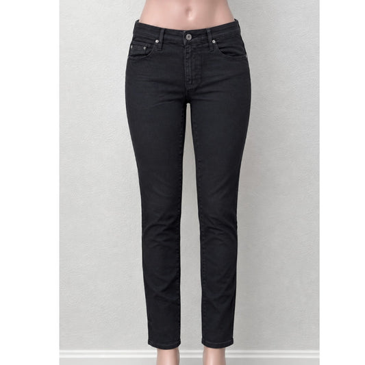 AG The Harper Essential Straight Jeans Black Size 29R
