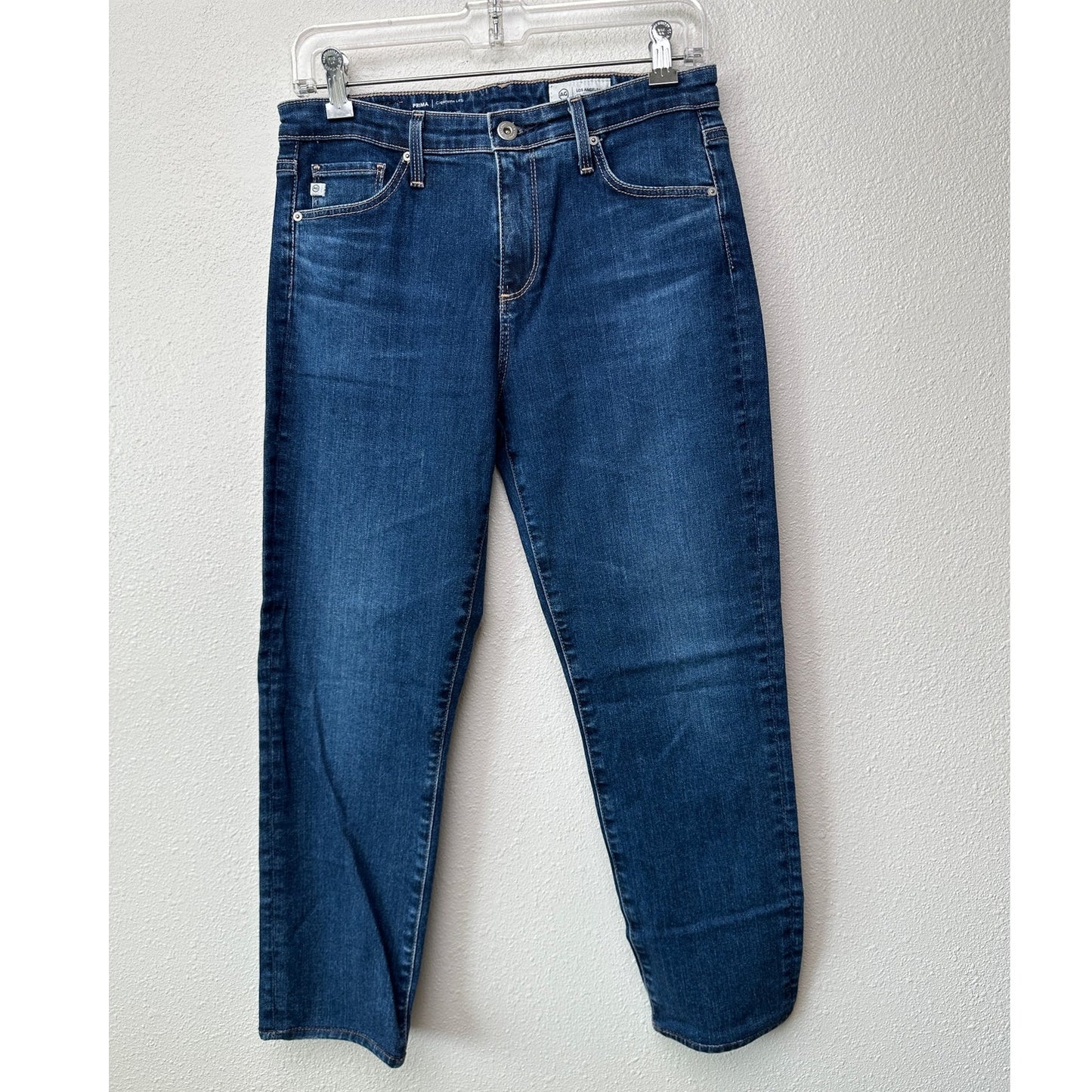 AG Prima Cigarette Jeans Blue Women’s US 28 Fabric Made in Japan