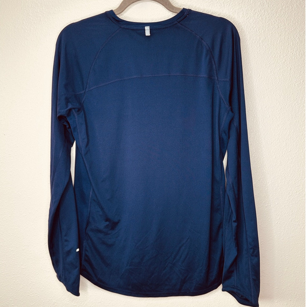 Nike Navy Blue Long Sleeve Round Neck Running Shirt L