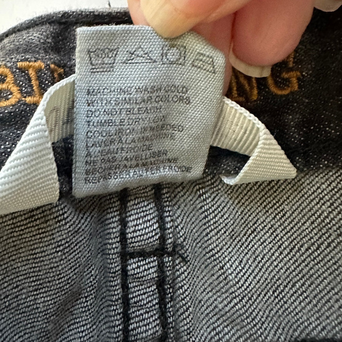 Billabong Gray White Teal Aztec Print Raw Hem Lovin Life Shorts 9