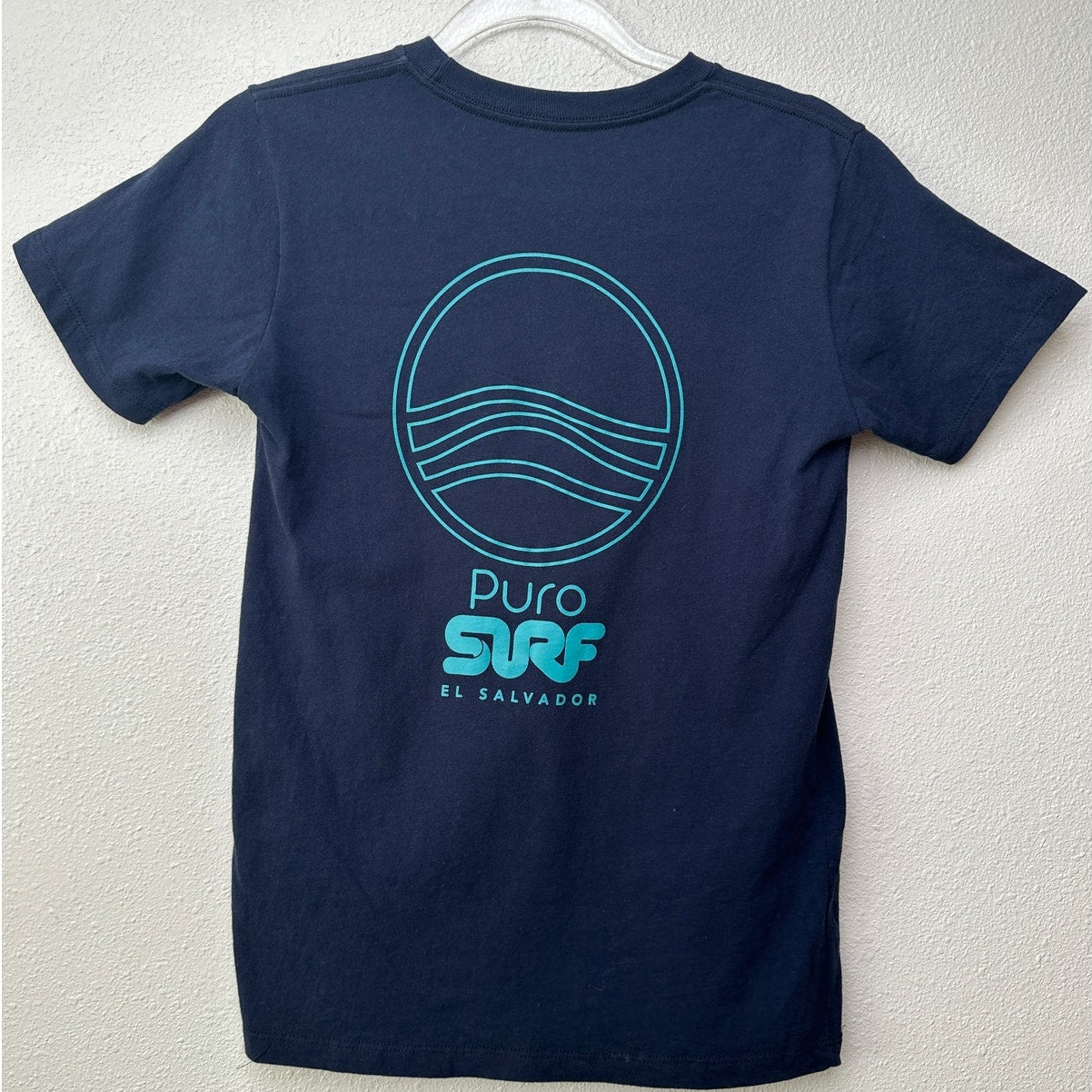 Puro Surf T Shirt Navy Blue XS Unisex Crew Neck