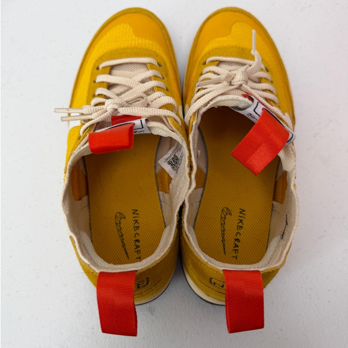 Tom Sachs x NikeCraft General Purpose Shoe Yellow Sneaker Women's 7.5