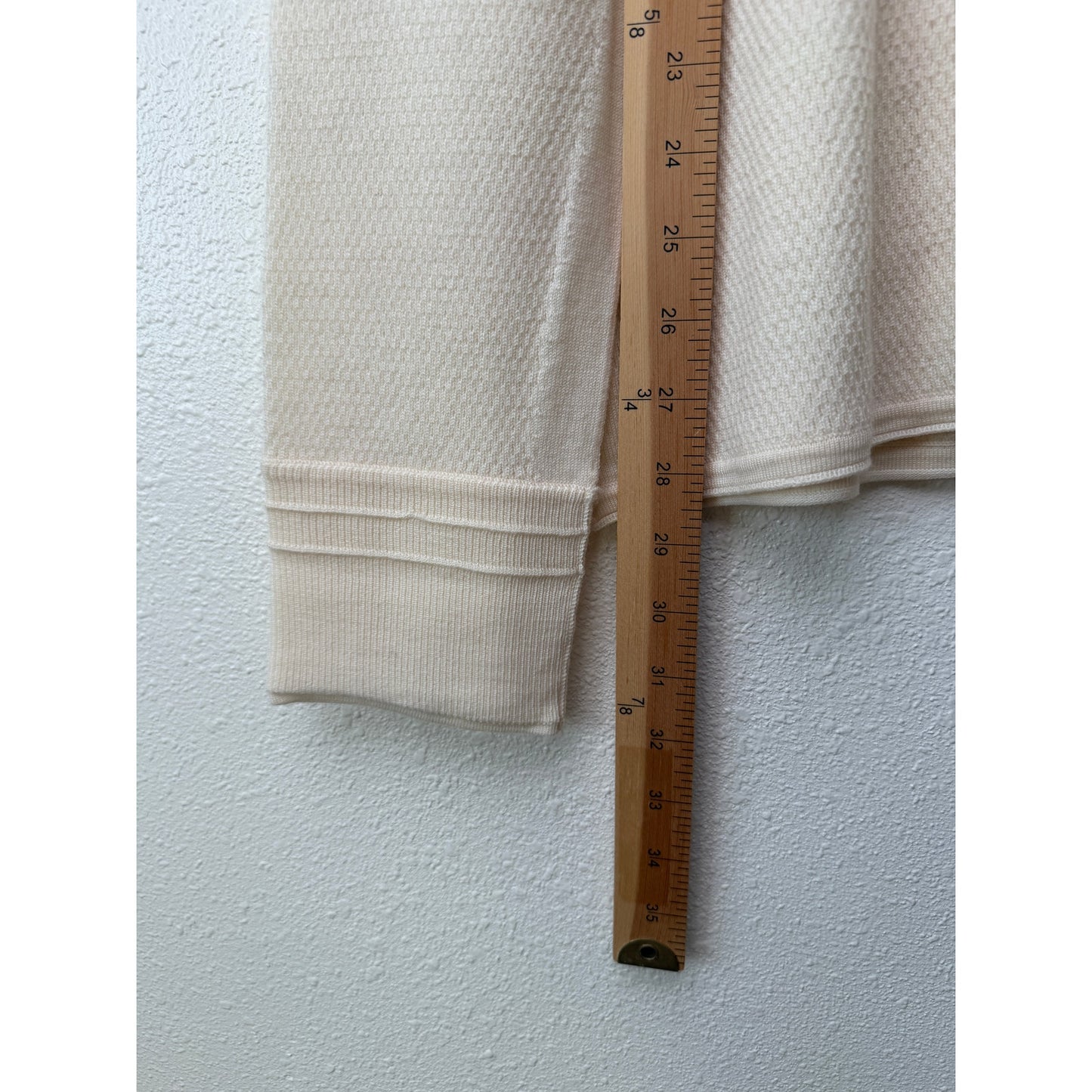 Rag & Bone Cream Waffle Knit Sweater Women’s L