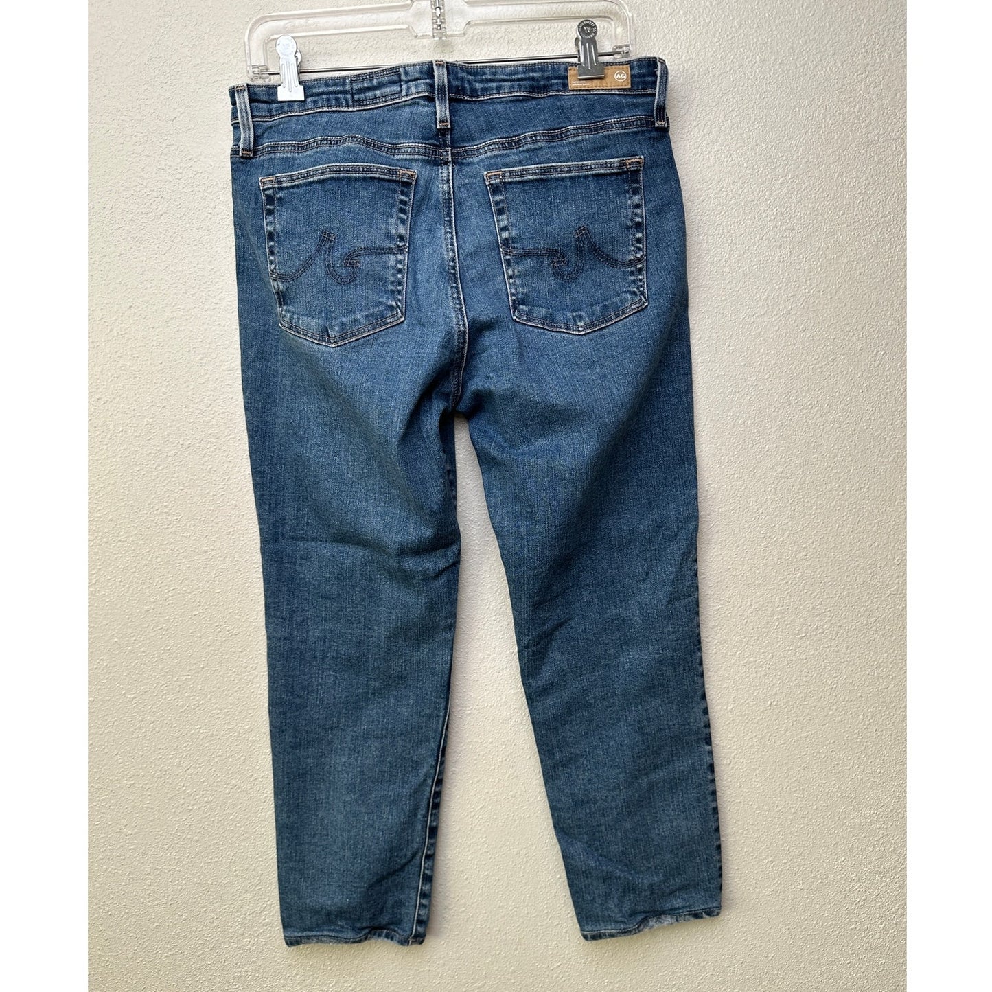 AG women’s Prima ankle cigarette jeans medium wash US 31 Japanese denim