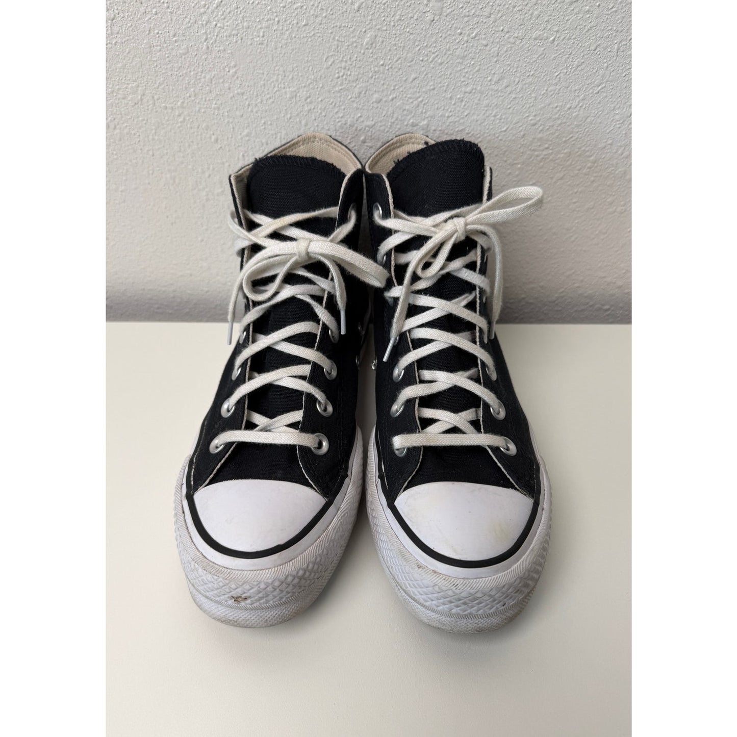 Converse All Star Lift Black Platform High Top US 7.5