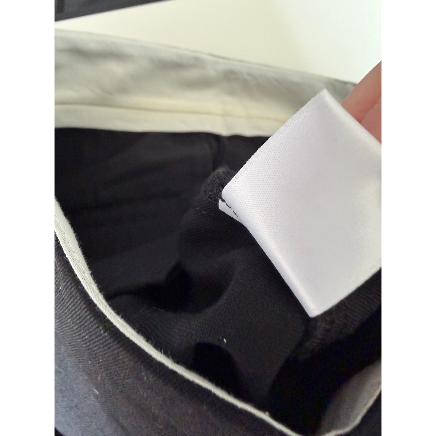 Luel Studio Black High Waist Pleated Wide Leg Pants Wool Size 0