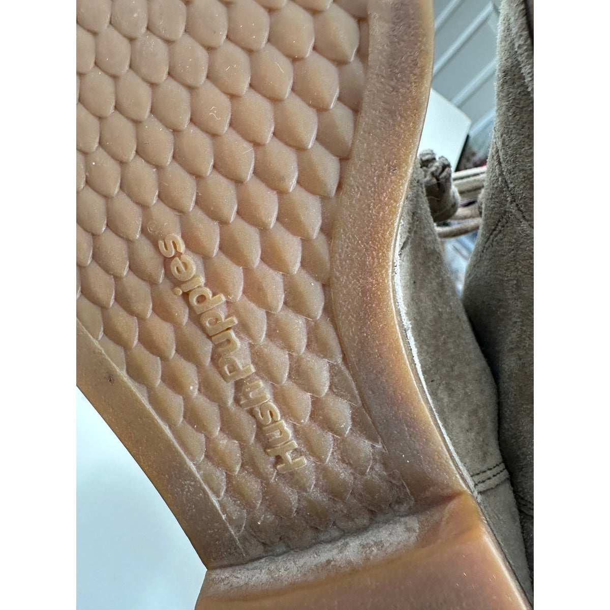 Hush Puppies Cyra Catelyn Beige Suede Chukka Boot 7