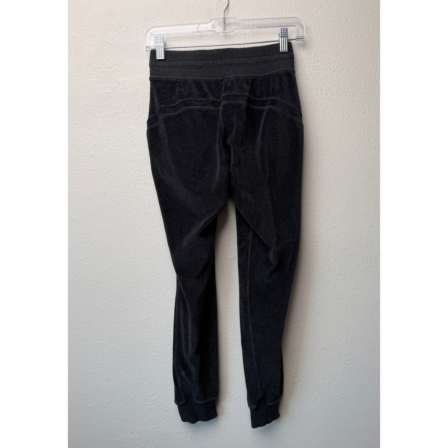 Lululemon Velour Jogger Pants Dark Gray Women's Size 2
