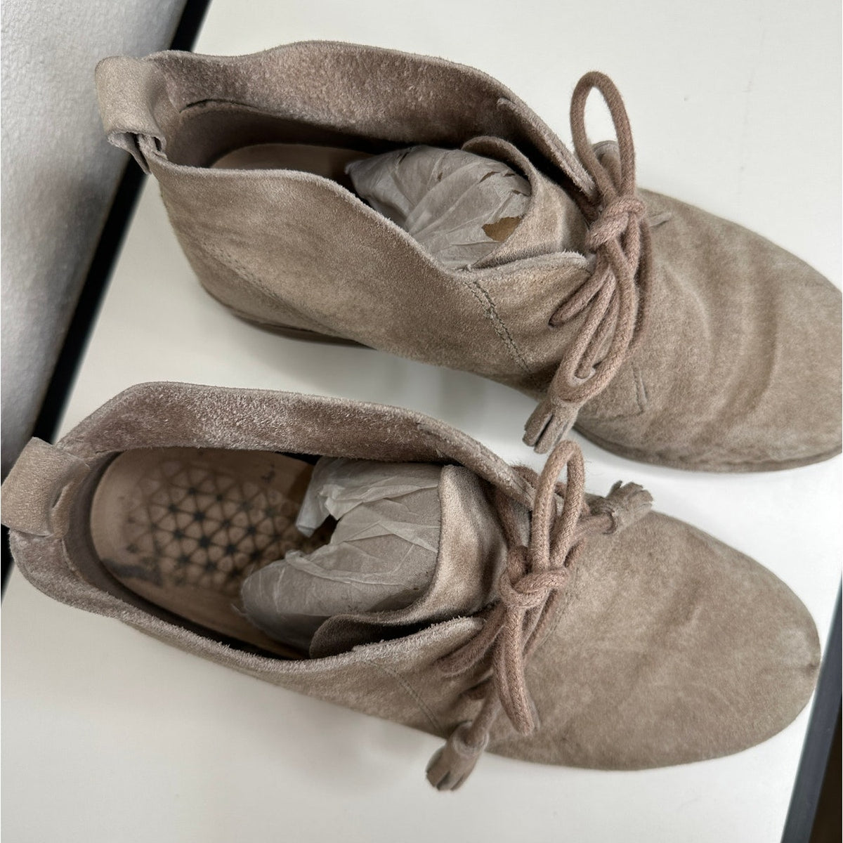 Hush Puppies Cyra Catelyn Beige Suede Chukka Boot 7