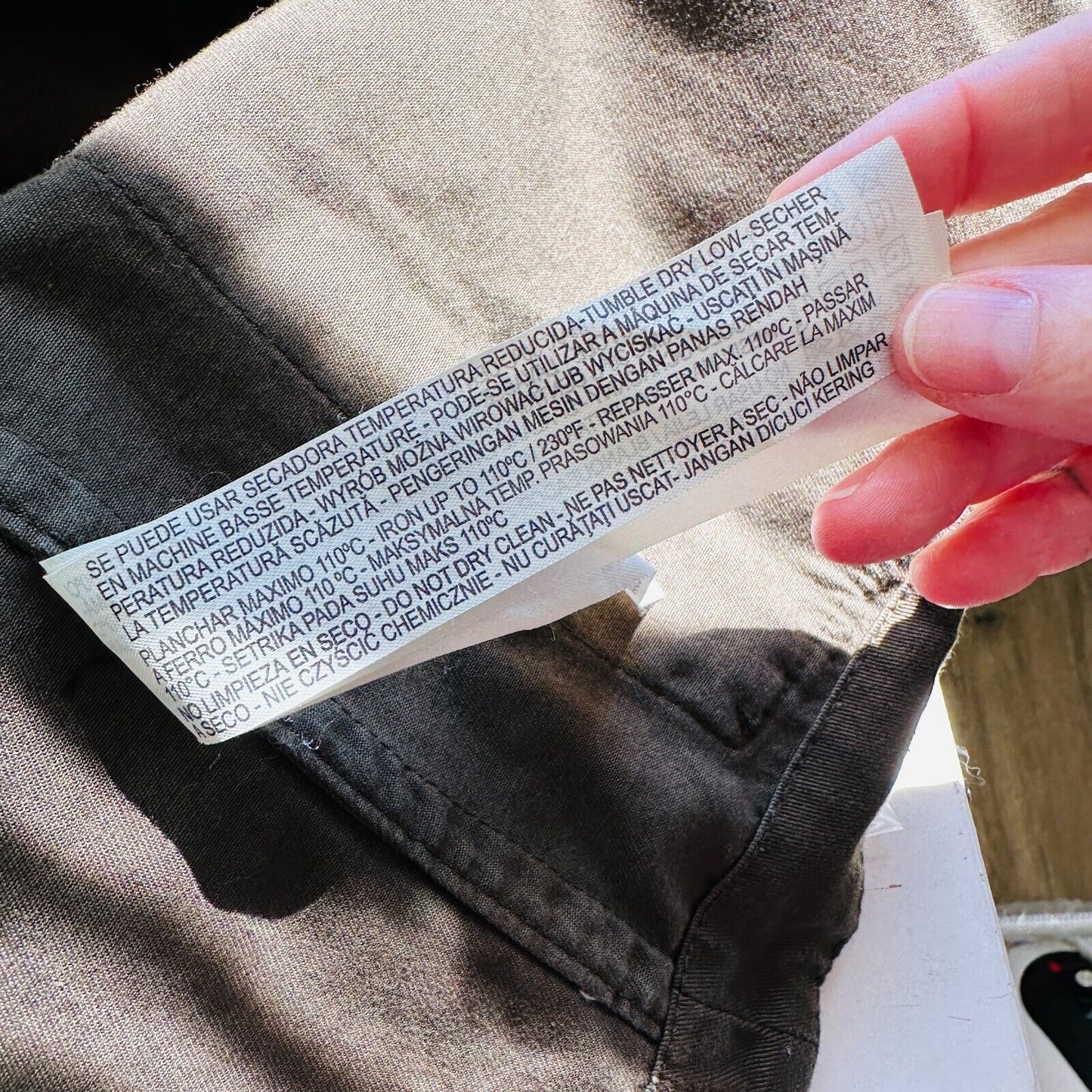 Zara Army Green Grafitti New York Jungle Oversize Zip Utility Jacket 100% Cotton