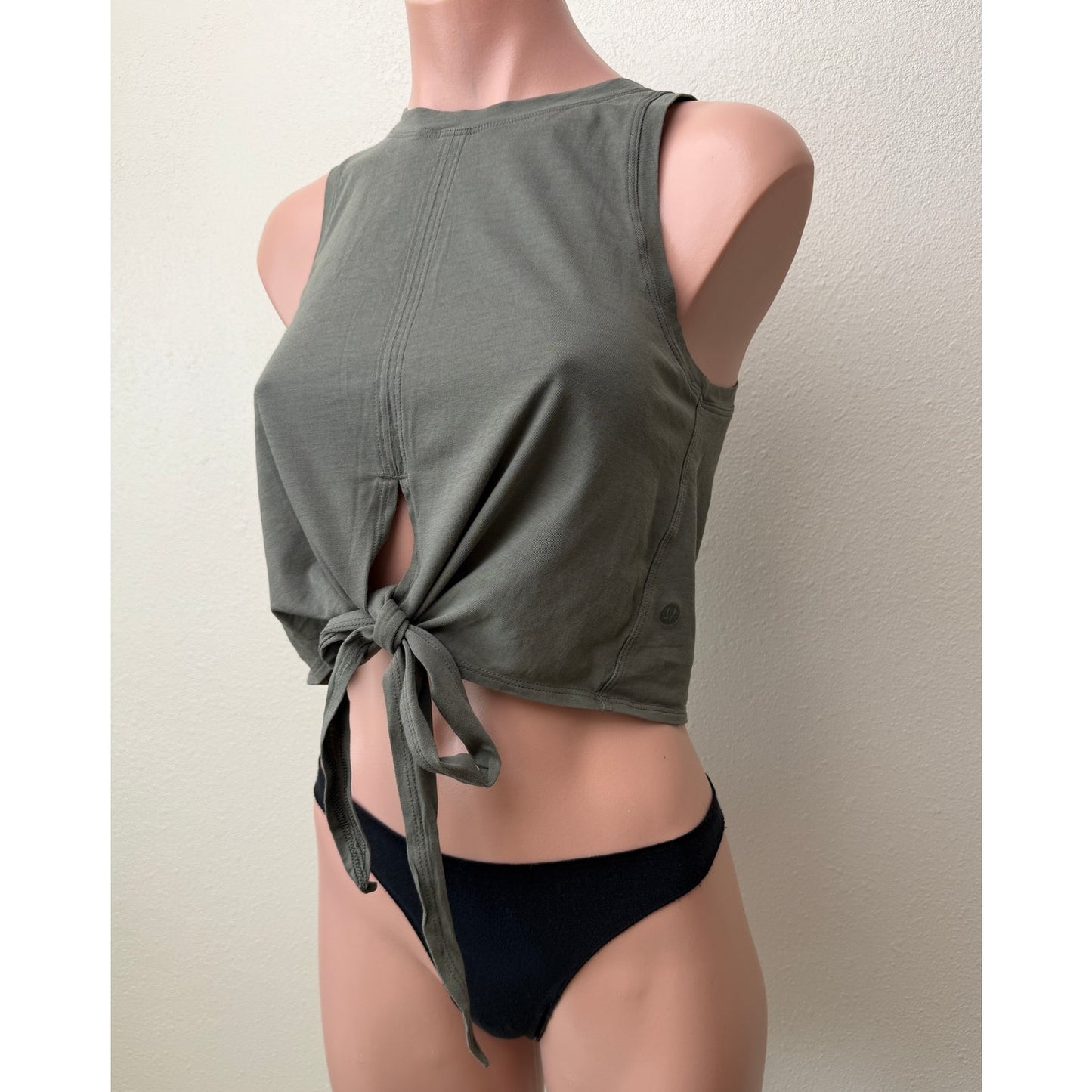 Lululemon Time To Restore Tank Grey Sage Women 4