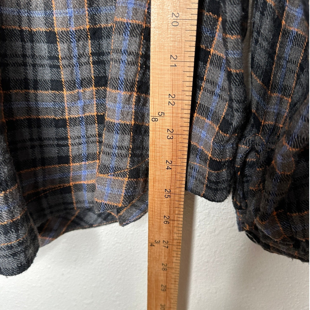 Free People Northern Bound Oversized Plaid Half Button Long Sleeve Shirt XS