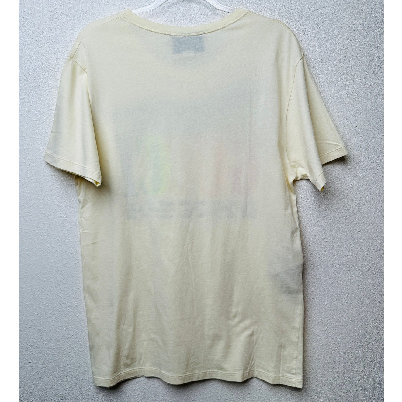 Gucci Sequin Cat Rainbow Logo T-Shirt Cream Unisex US M