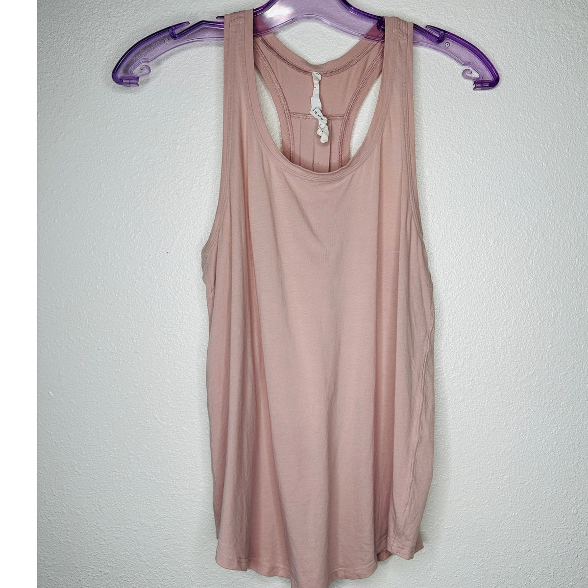 Lululemon Mink Berry Soft Pink Pleated Back Long Line Love Tank Top 4