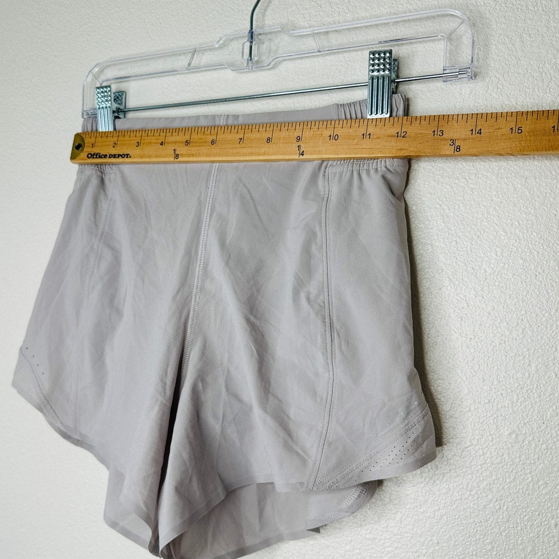 Lululemon Gray Hotty Hot High Rise Lined Shorts Special Edition 2