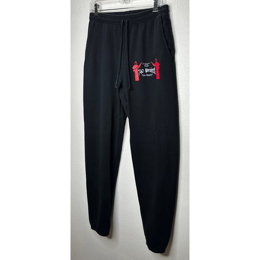 740 Project Black Men's Sweatpant Elastic Waist Jogger Medium