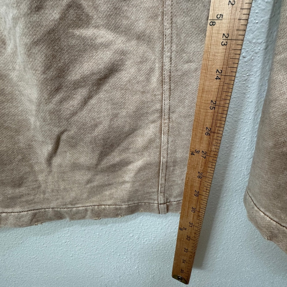Acne Studios Mens Tan Wide Leg Cargo Sweat Pants M