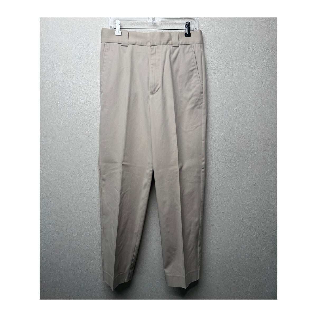 Banana Republic Relaxed Workwear Chino Pants Off White Taupe Men's US 30