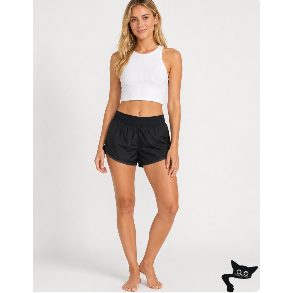 Adidas Y-3 Yohji Yamamoto Sport Spring Sheer Black Lightweight Tech Shorts S