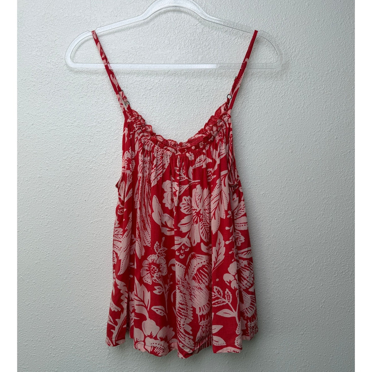 Elan Coral Pink Floral Cami Pants Set Women S