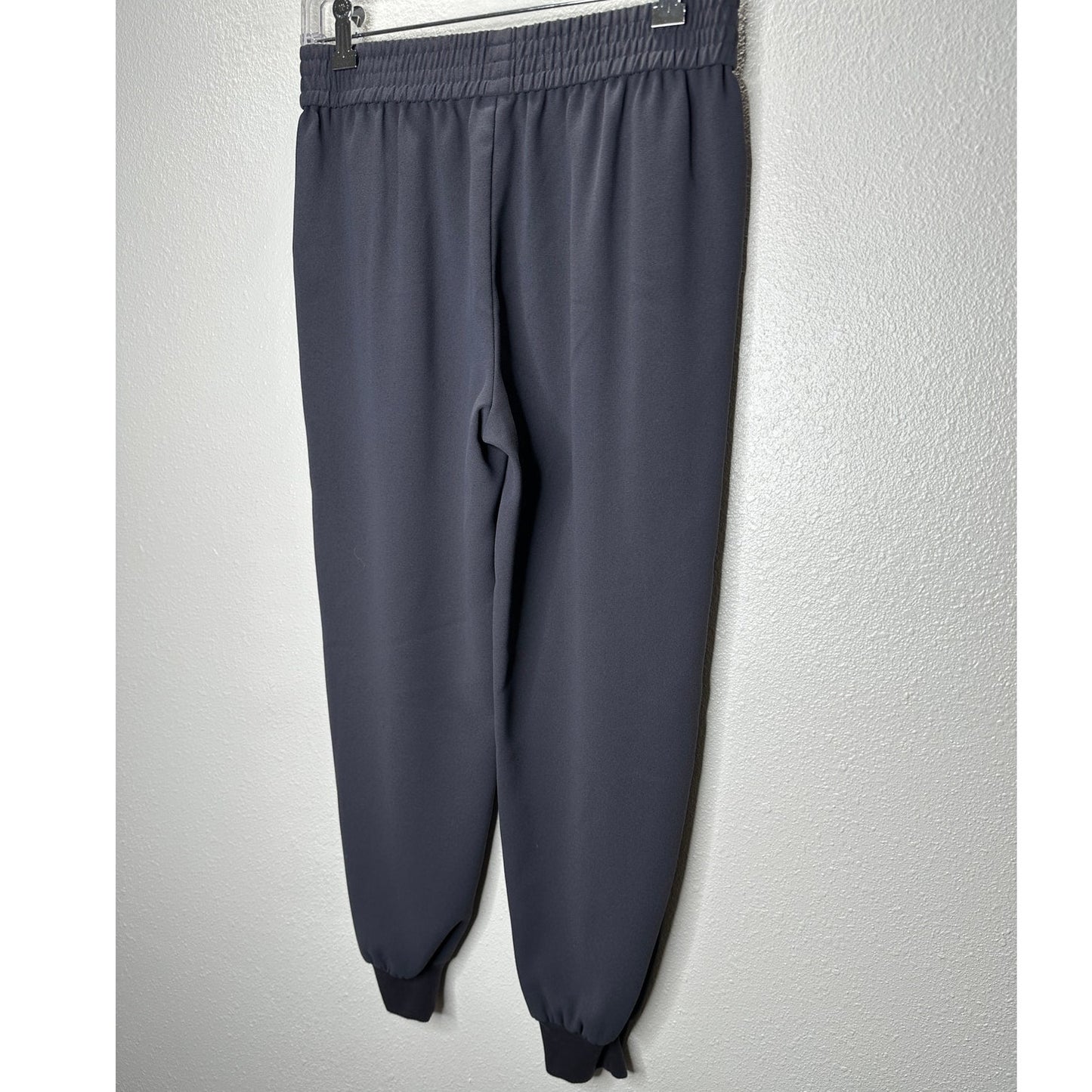 Joie Slate Pull On Elastic Waist Pocket Jogger Pants Cuffed Hem Small