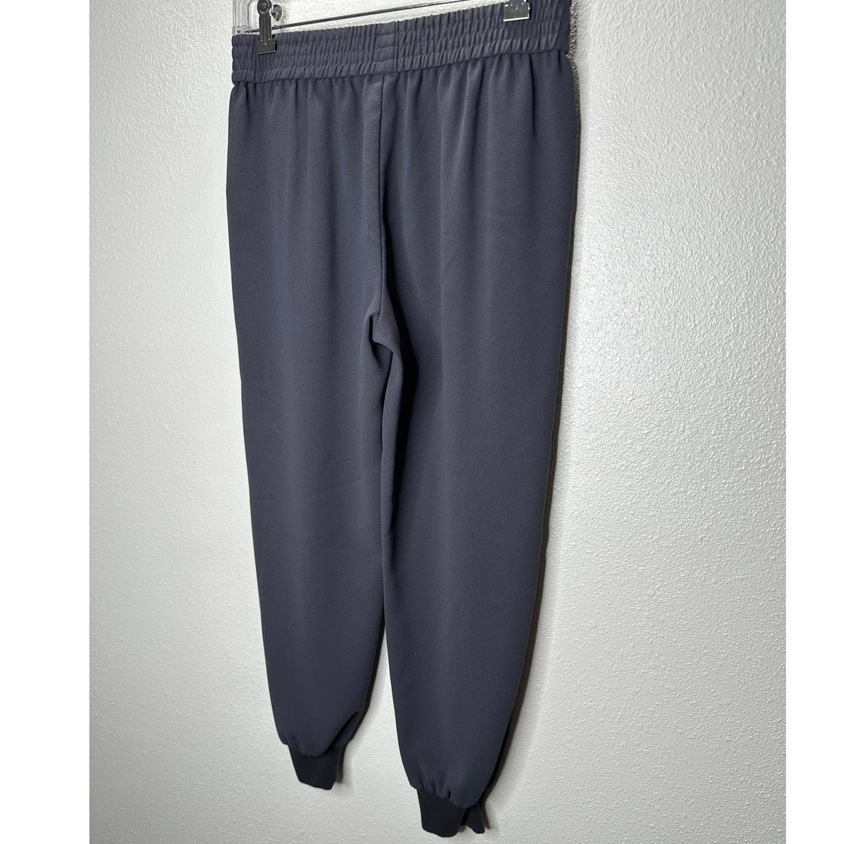 Joie Slate Pull On Elastic Waist Pocket Jogger Pants Cuffed Hem Small