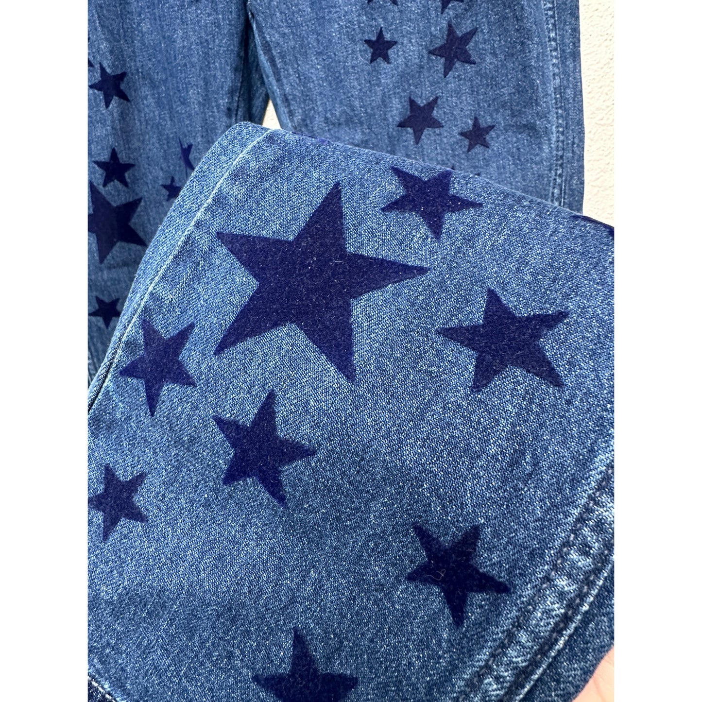 Stella McCartney Star Appliqué Jeans Blue Women’s US 28 Straight