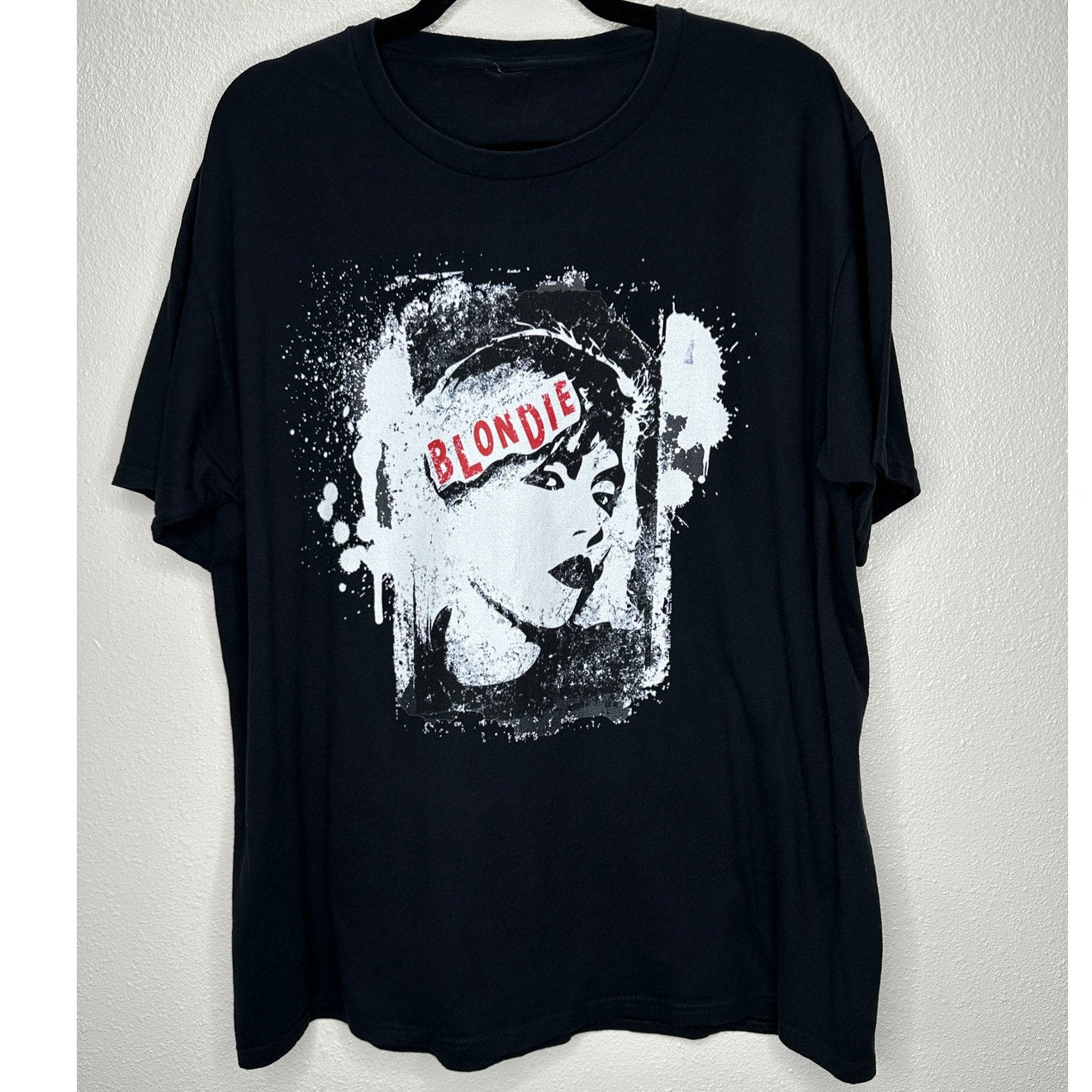 Blondie Black Short Sleeve White & Red Blondie Graphic Tee Shirt XL