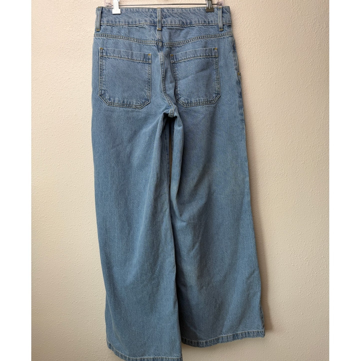 Forever 21 Wide Leg Jeans Mid Rise Size 28 Women