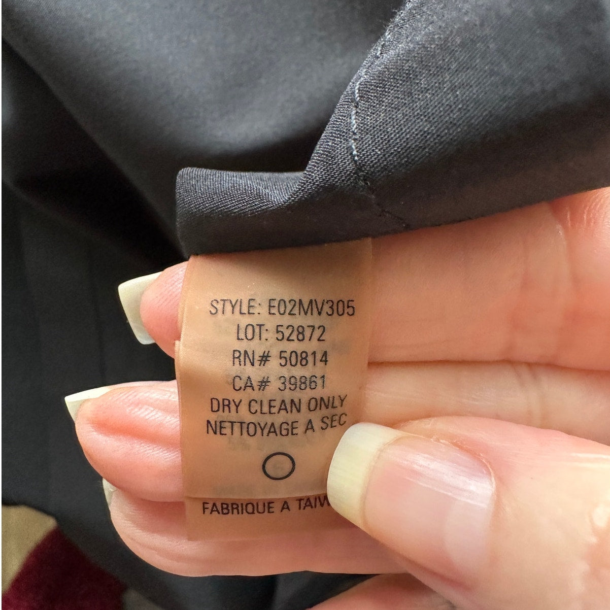 Elie Tahari Black Lined Back Zip & Split Pencil Skirt 6