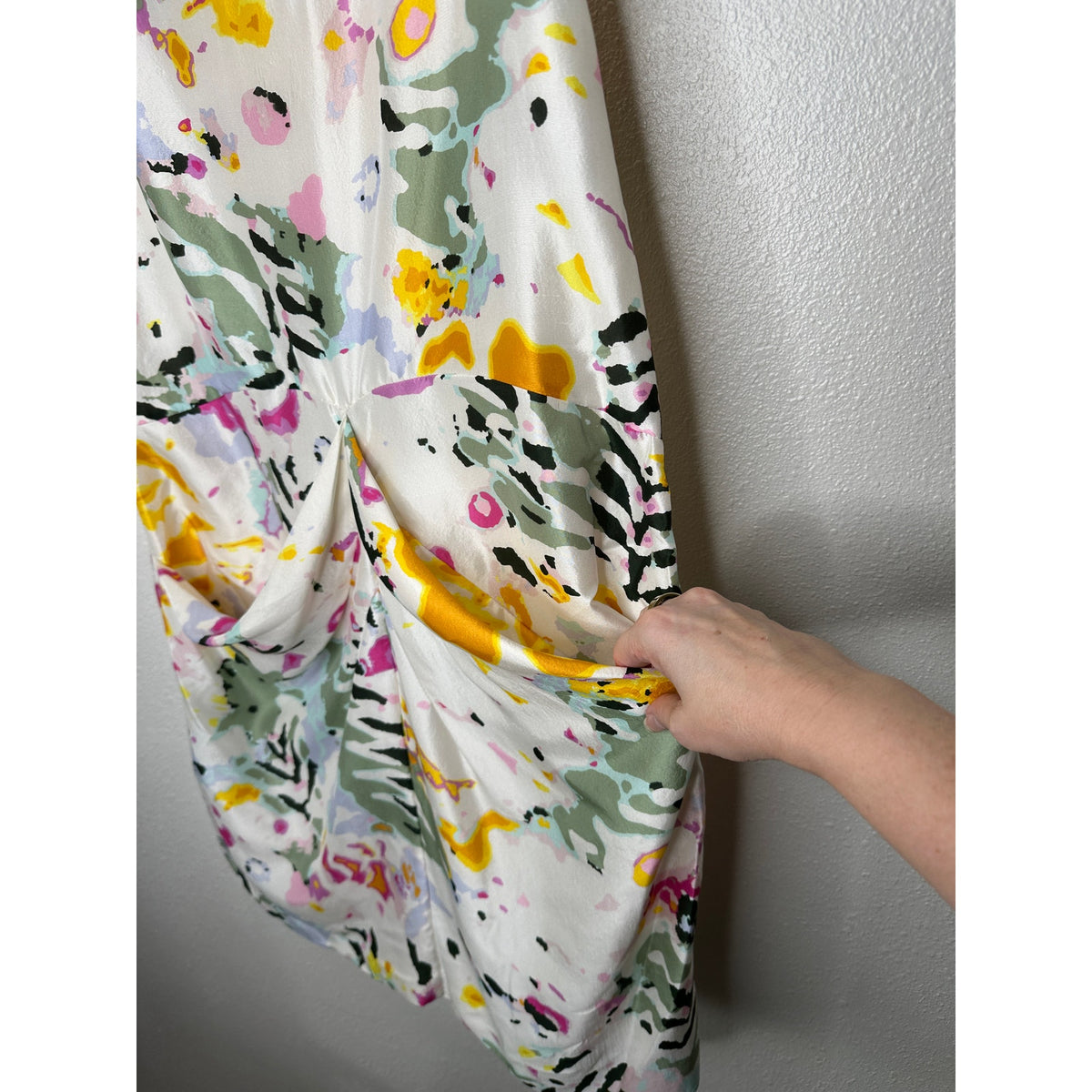 Thakoon White Floral Print Sleeveless Silk Sheath Mini Dress 6