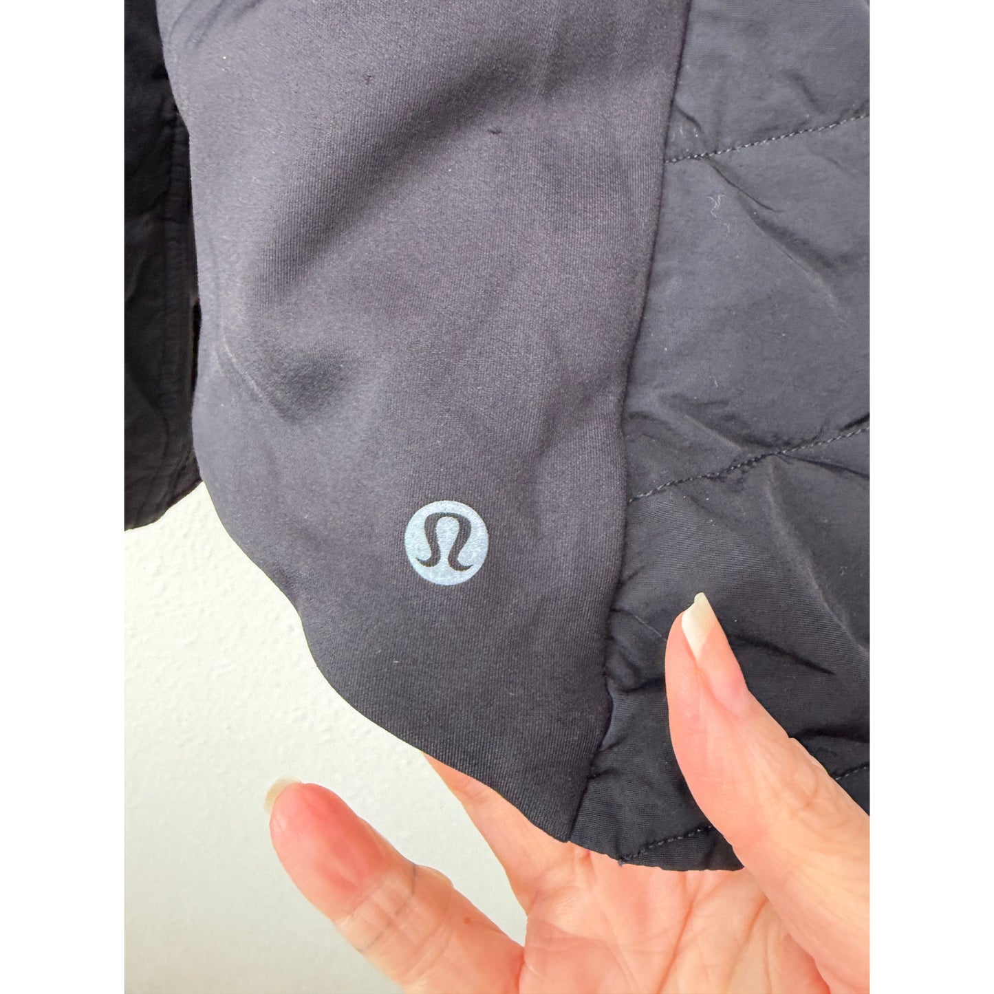 Lululemon Black Hooded Double Zip Insulated Jacket Women's Size 10