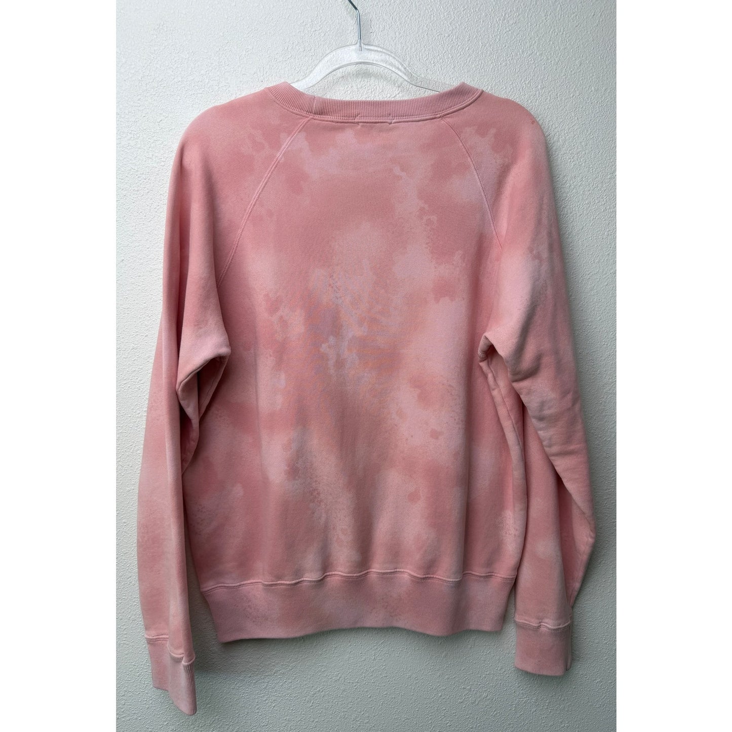 Tom Ford Mens M Pink Tie Dye Cotton Crewneck Sweatshirt