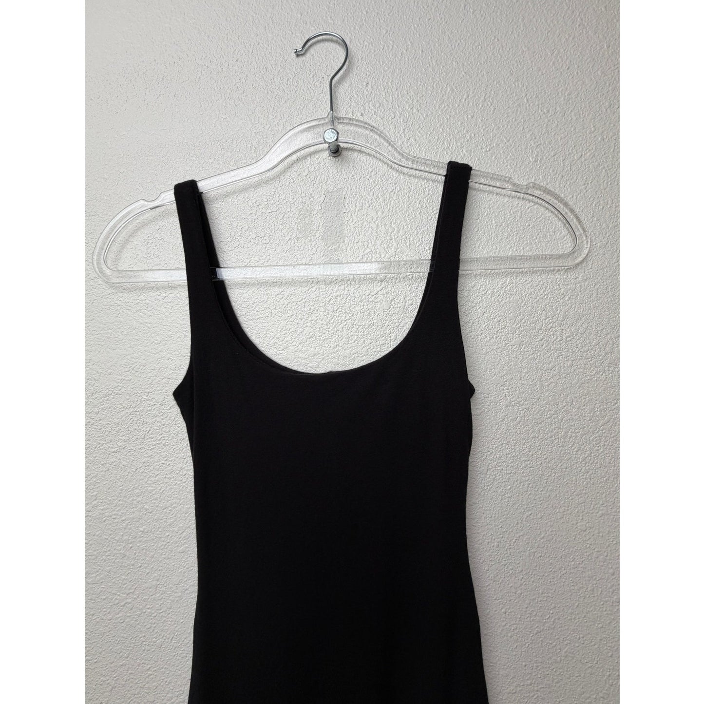 Naked Wardrobe Black Tank Jumpsuit Women XS Bodycon