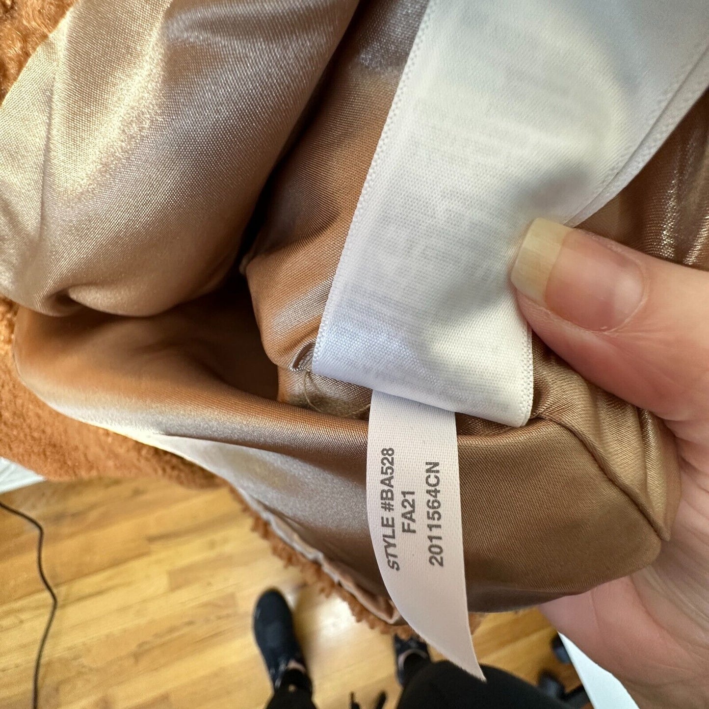 J. Crew Double Breasted Camel Adobe Clay Collared Teddy Sherpa Long Topcoat S