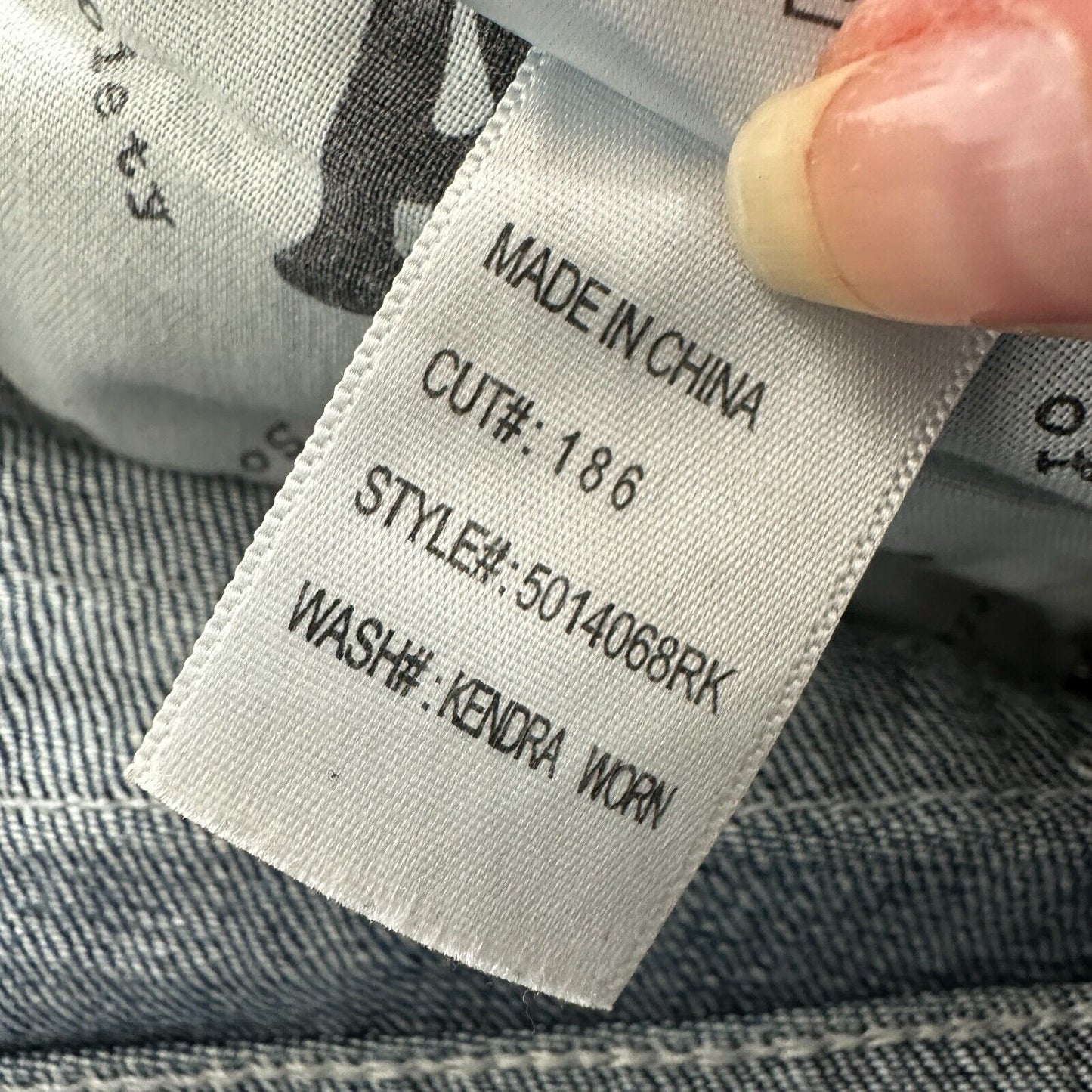 RARE Articles of Society Kendra Worn Boot Cut Distressed Jean Two Back Pockets 2