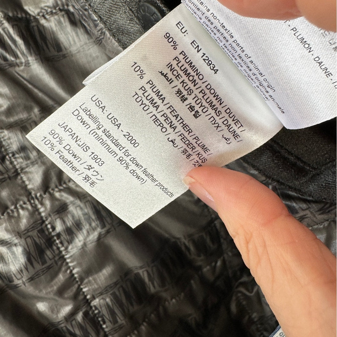 Moncler Black Folgore Down Jacket Hooded Multi-Pocket Retail $1565 4 / XL