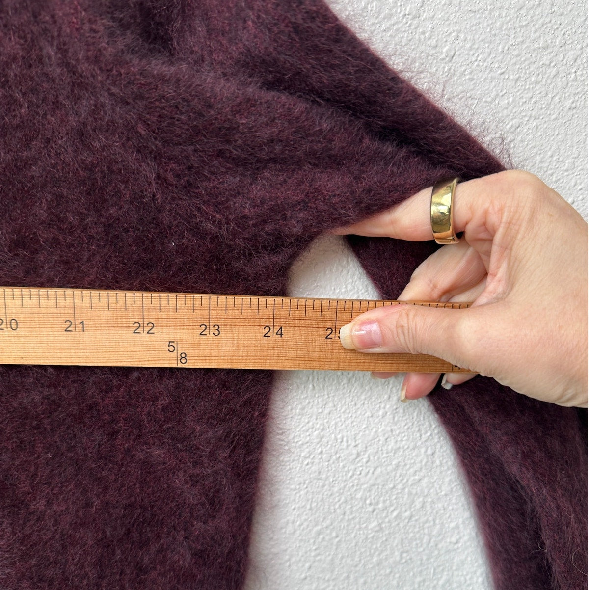 Banana Republic Cashmere Cardigan Womens L Burgundy