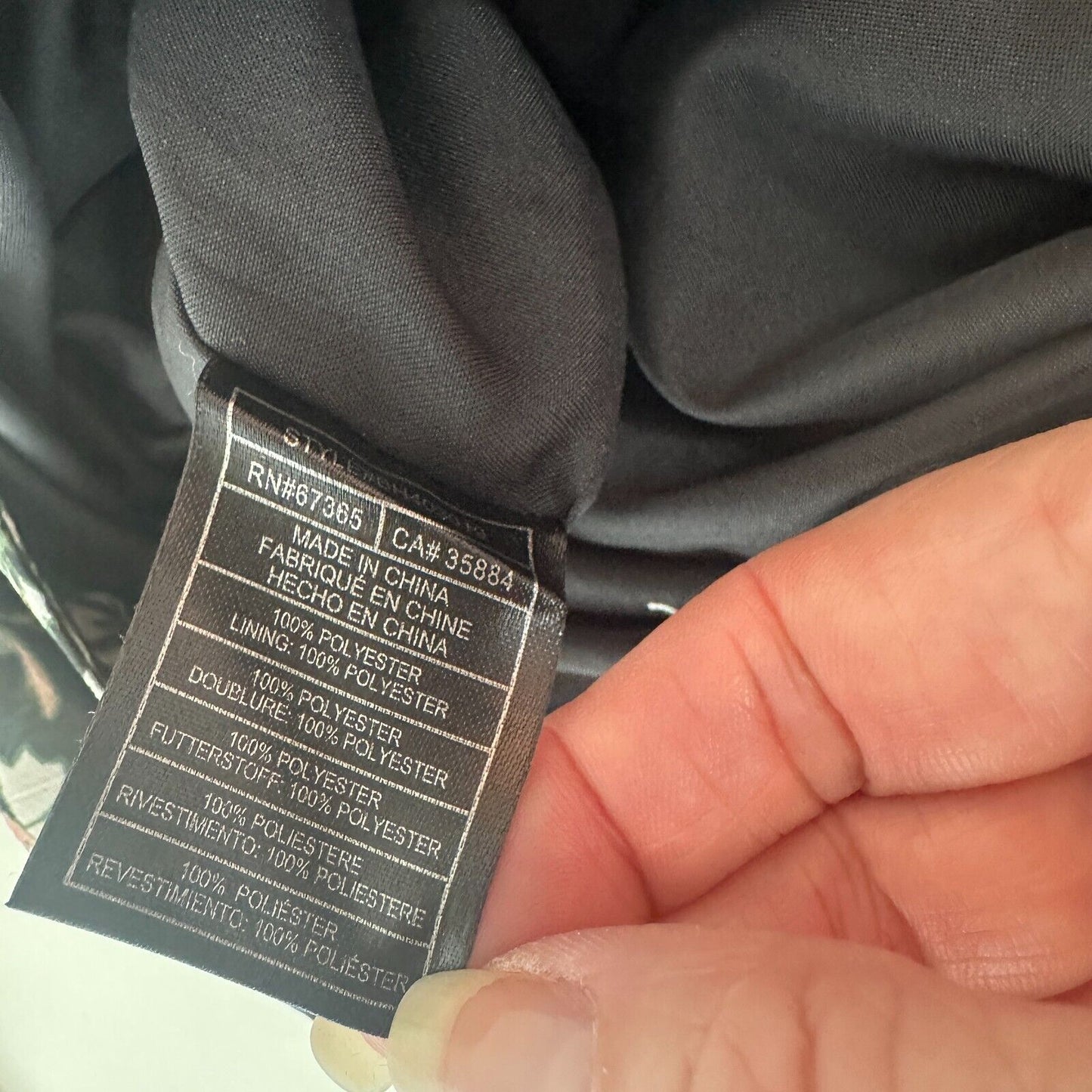 BB Dakota Tullia Black Pink Gray Floral Long Bell Sleeve Romper Mock Neck S