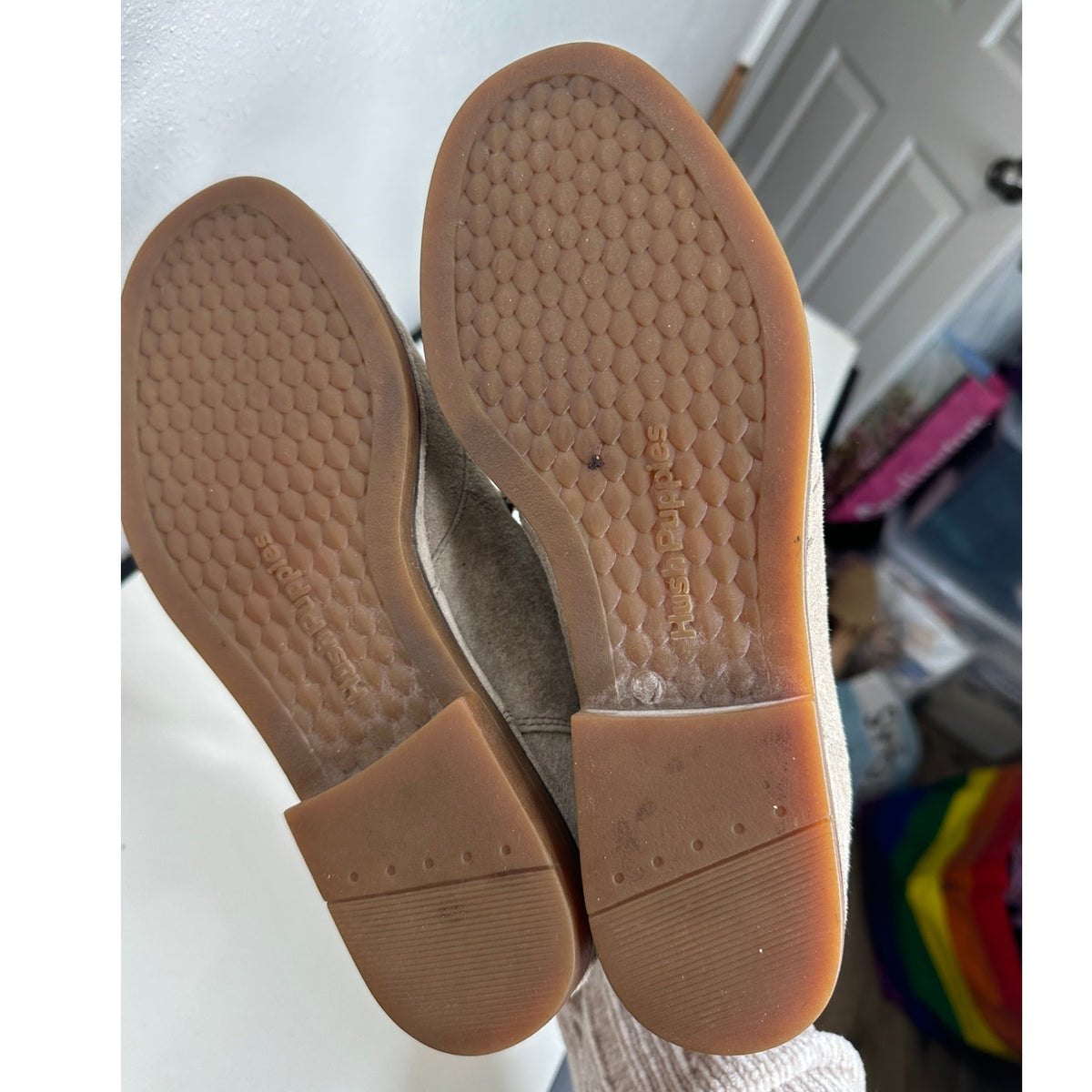 Hush Puppies Cyra Catelyn Beige Suede Chukka Boot 7
