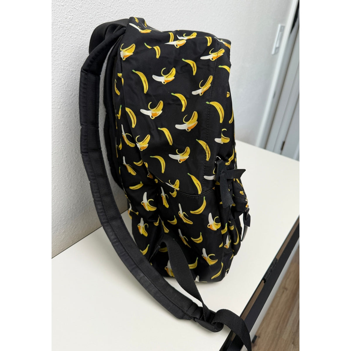 Giuseppe Zanotti Banana Print Nylon Backpack - Authentic Designer Luxury Bag