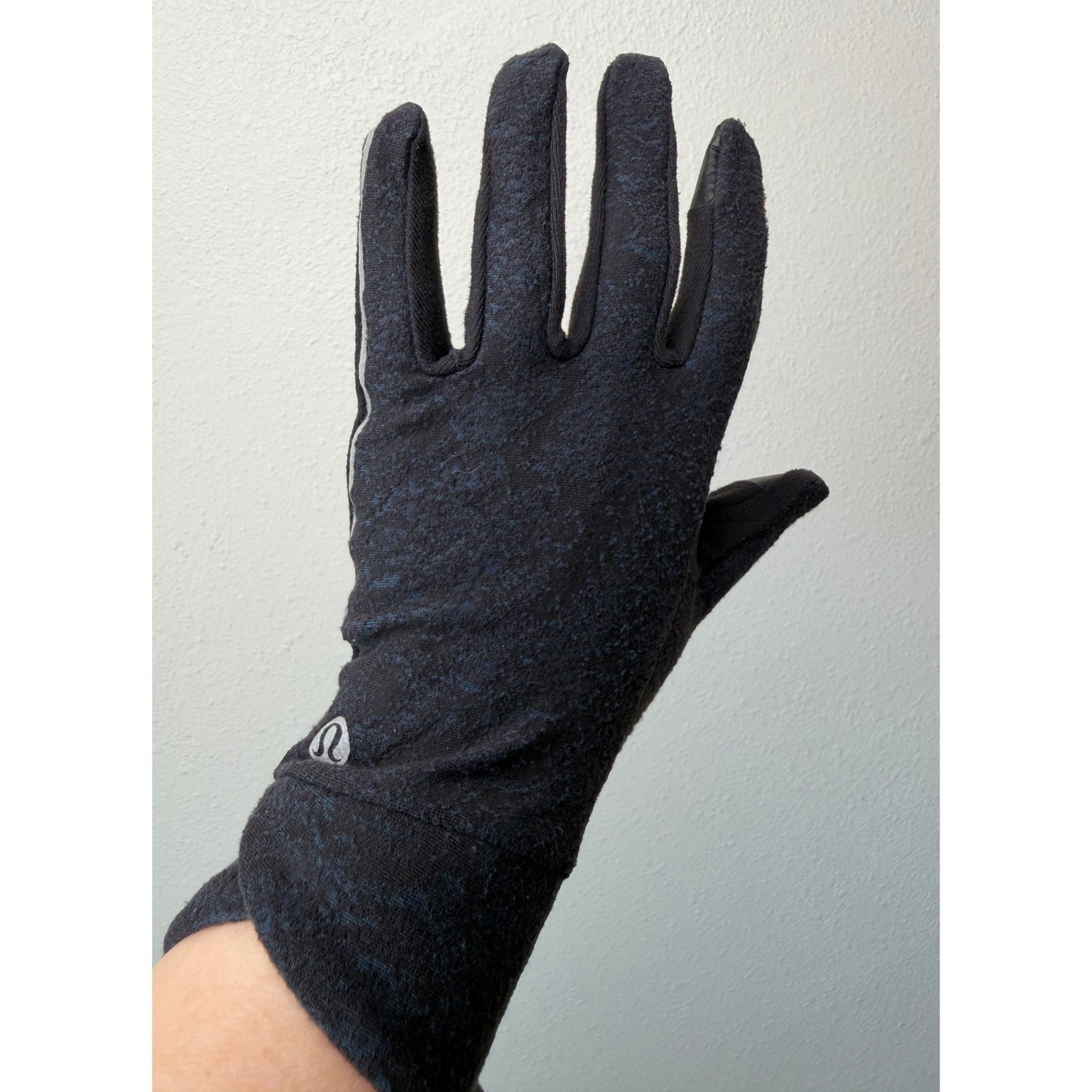 Lululemon Cross Chill Run  Gloves Teal Black XS/S