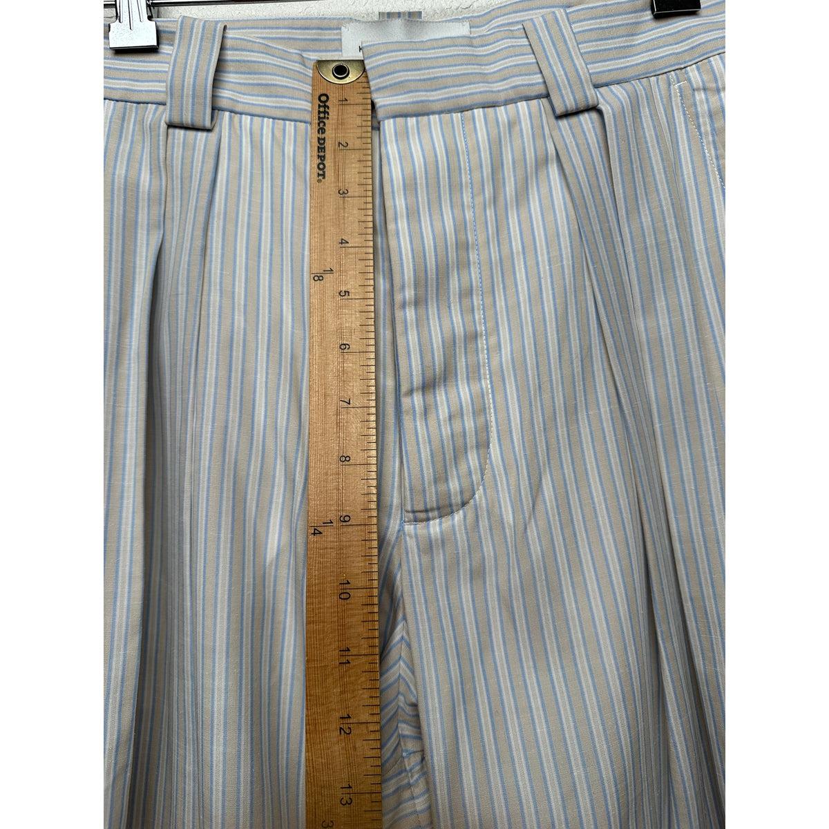 NWT King & Tuckfield Horizon Stripe Wide Leg Trouser US 30
