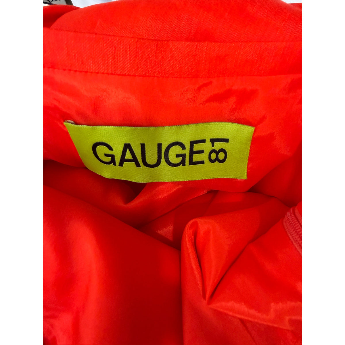 GAUGE81 Orange Red Cutout Mini Dress Women S