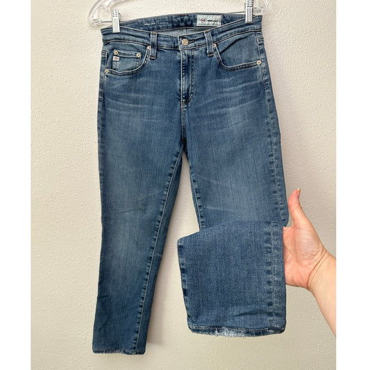 AG Adriano Goldschmied Prima Crop Cigarette Jeans Blue Women’s 29R