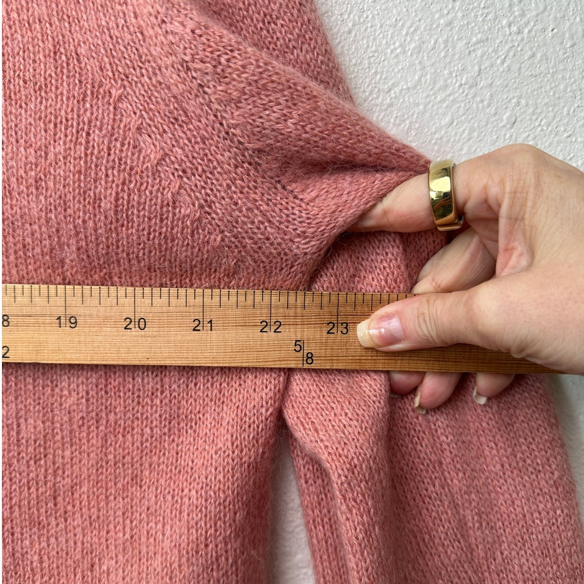 Todd Snyder Mohair Sweater Polo Mens Medium Mauve Pink