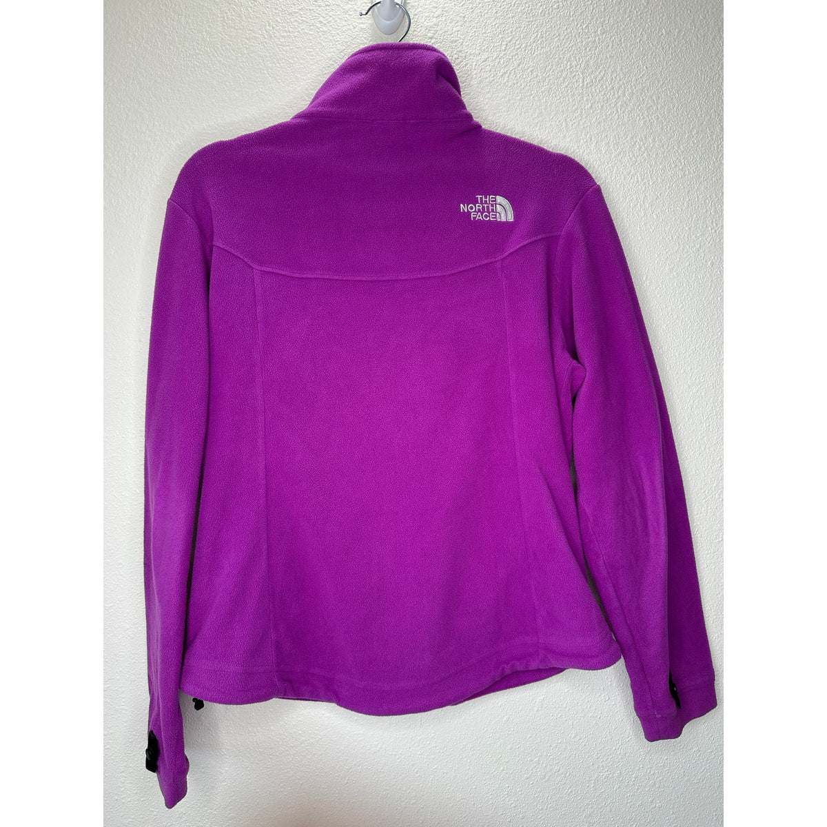 The North Face Lilac Front Zip Mock Neck Fleece Jacket S