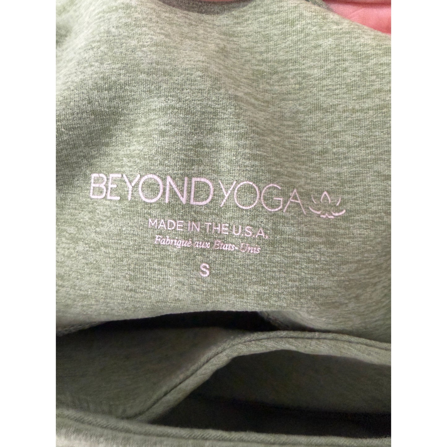 Beyond Yoga Green Legging Sports Bra Set Women US S