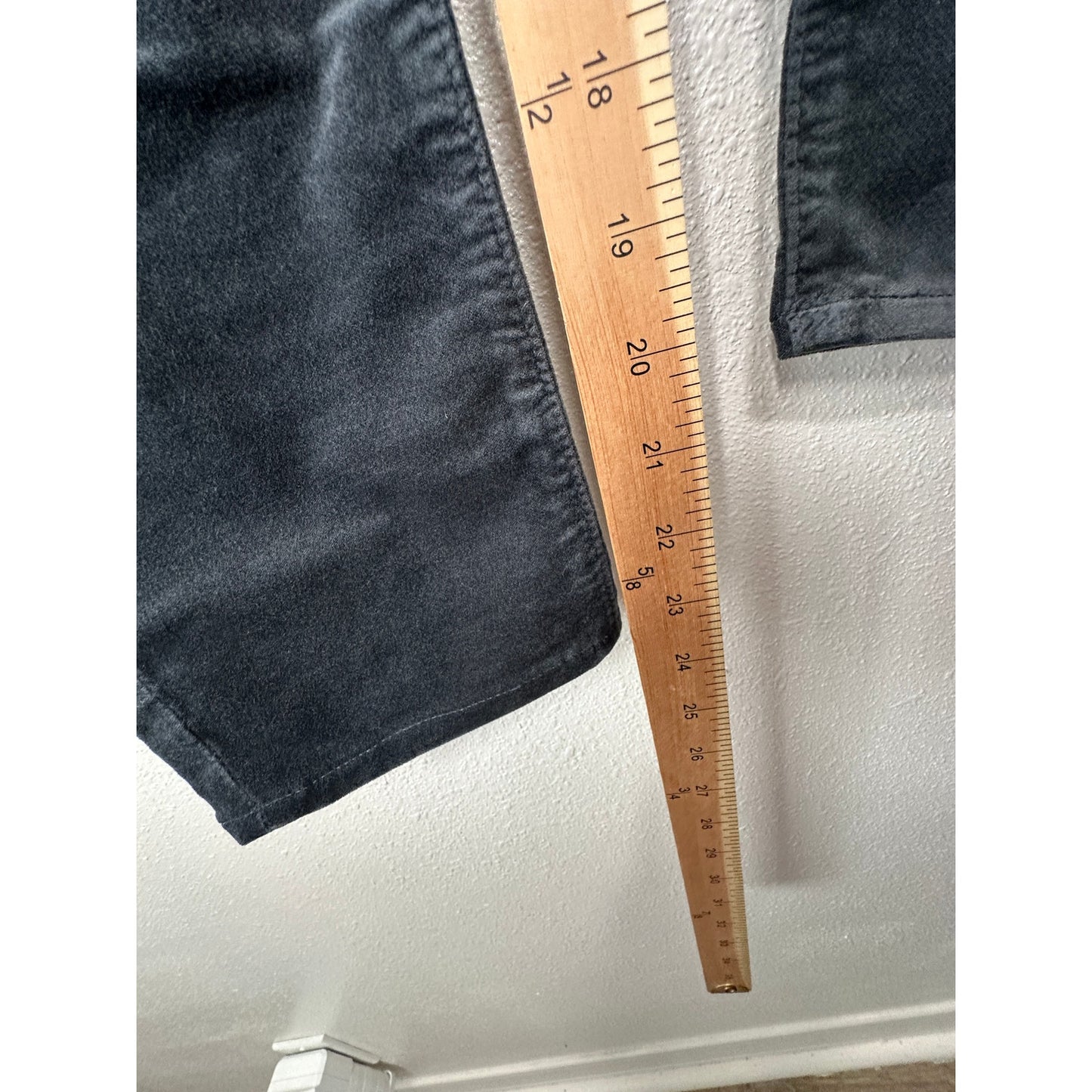 NWT AG Adriano The Farrah Steel Gray High Waist Skinny Velvet Jeans